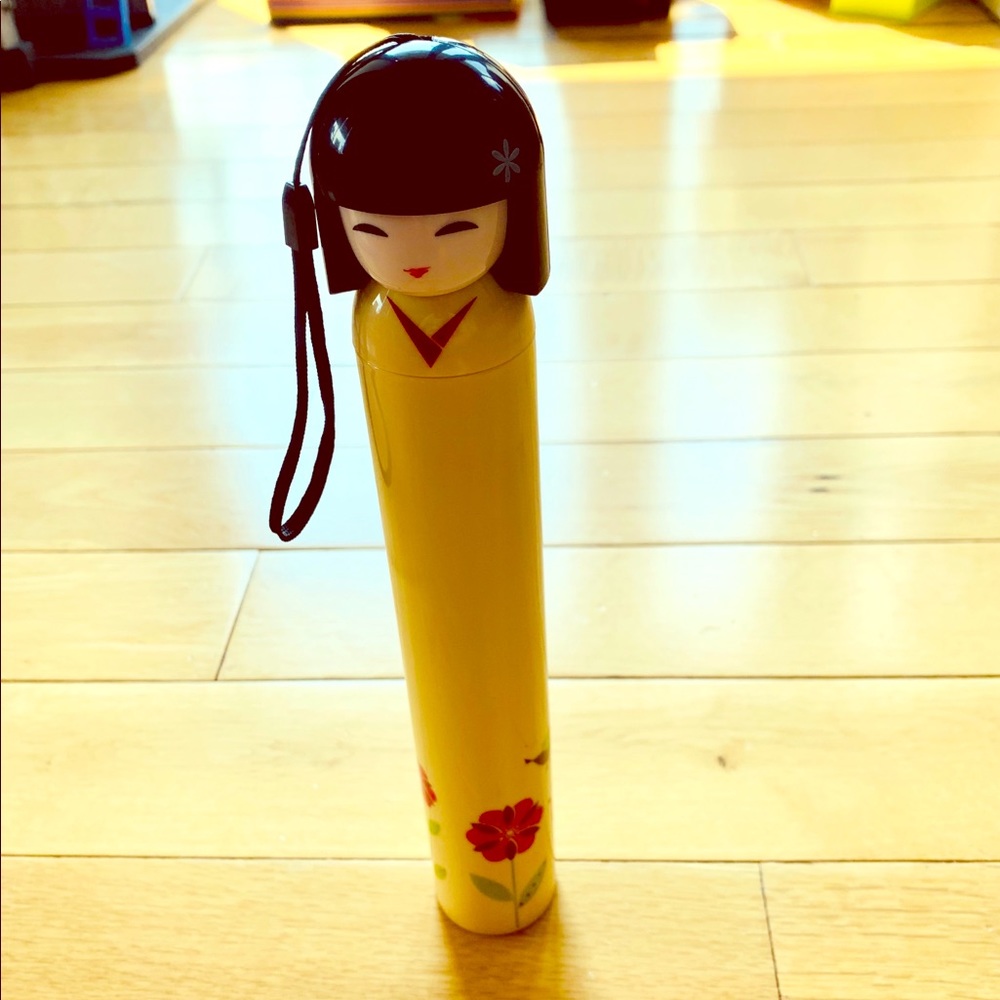 Geisha umbrella with case